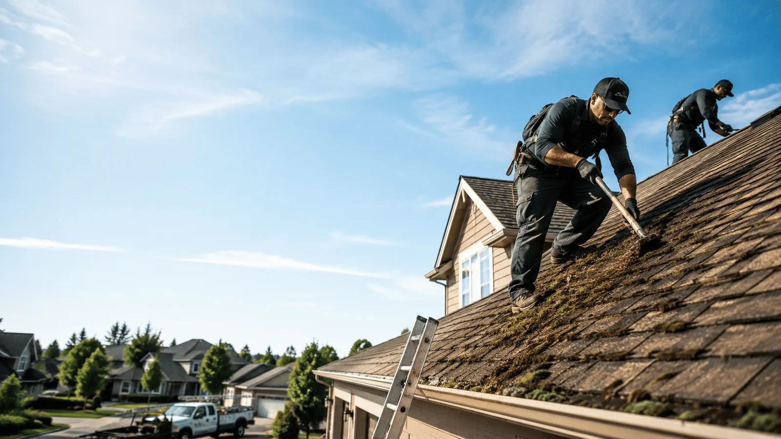 Roof Moss Removal in Keystone, IN near me